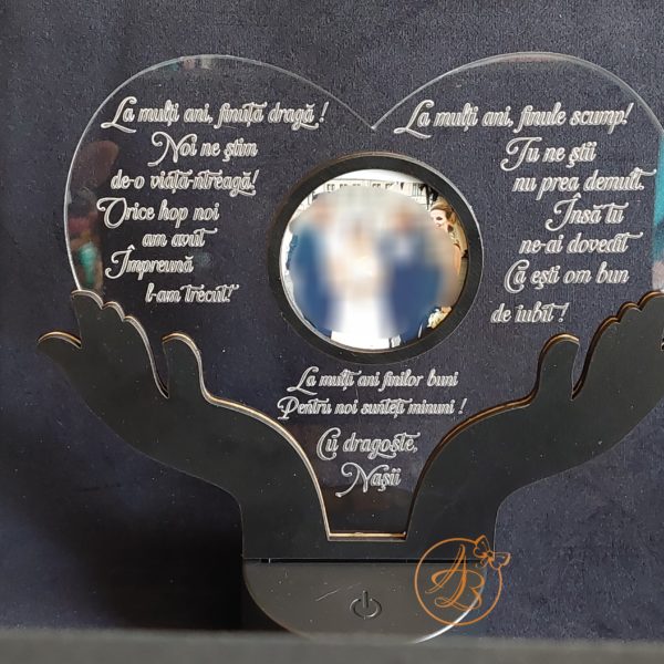 Trofeu inimioara zi de nastere - imagine 7