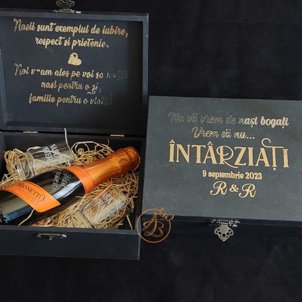 Cutie pentru nasi, cu sticla gravata - imagine 16
