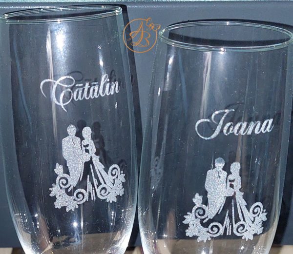 Pahare cristal miri in cutie personalizata - imagine 18