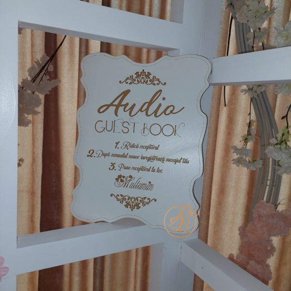 Cabina telefon cu Audio Guest Book - mesaje audio inregistrate - imagine 5