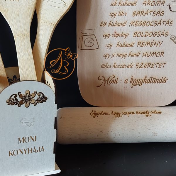 Set gravat personalizat, pentru bucatarie - imagine 4