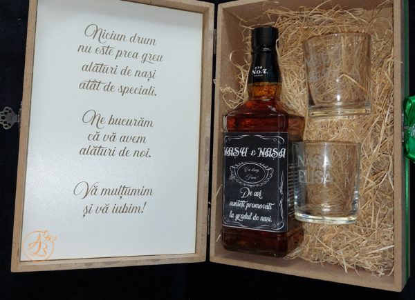 Cutie natur pentru nasi cu placa gravata - imagine 9