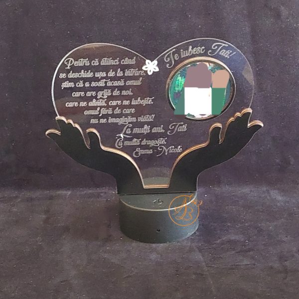Trofeu inimioara pentru tata - imagine 3