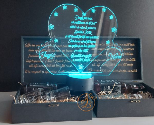 Set pentru nasii de botez - imagine 3