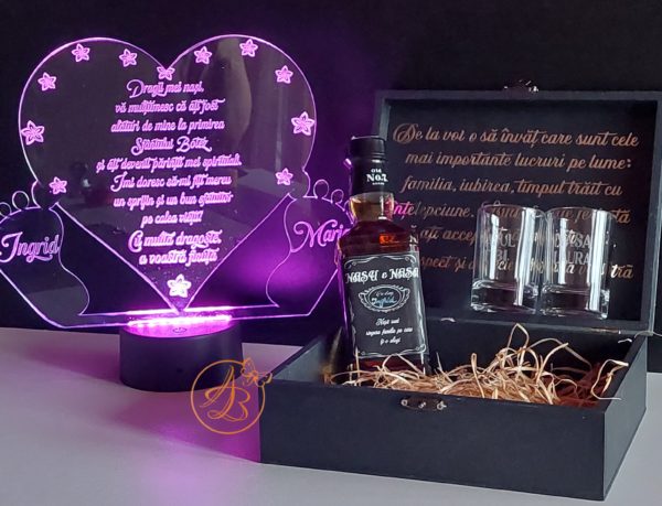 Set pentru nasii de botez - imagine 13