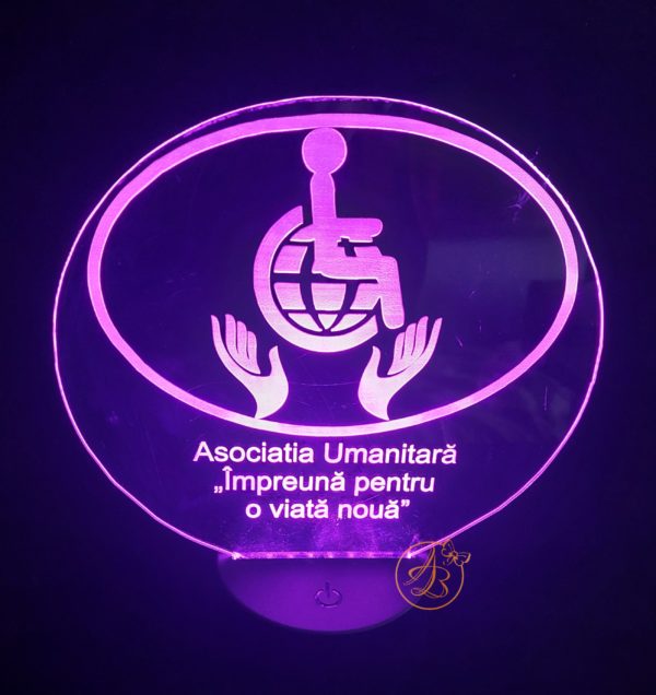 Trofeu cu logo, sigla - imagine 9