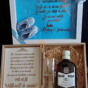 Set cadou pentru nasii de botez