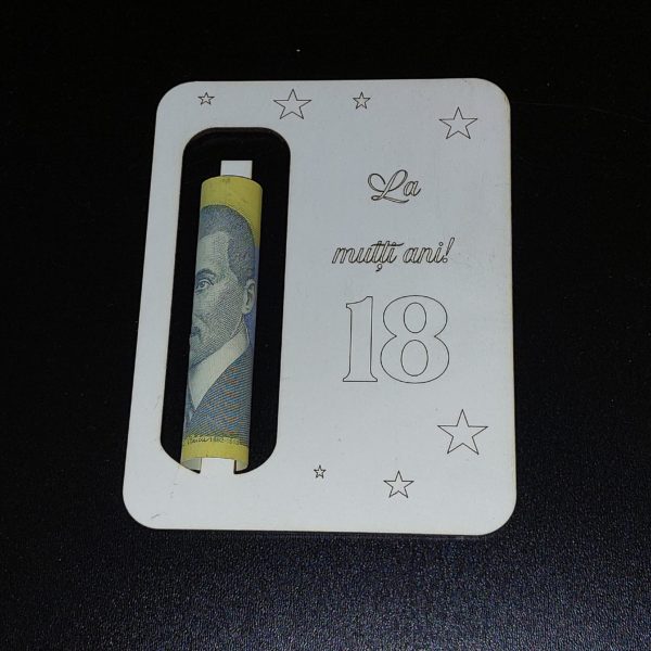 Felicitare gravata pentru bani - imagine 3
