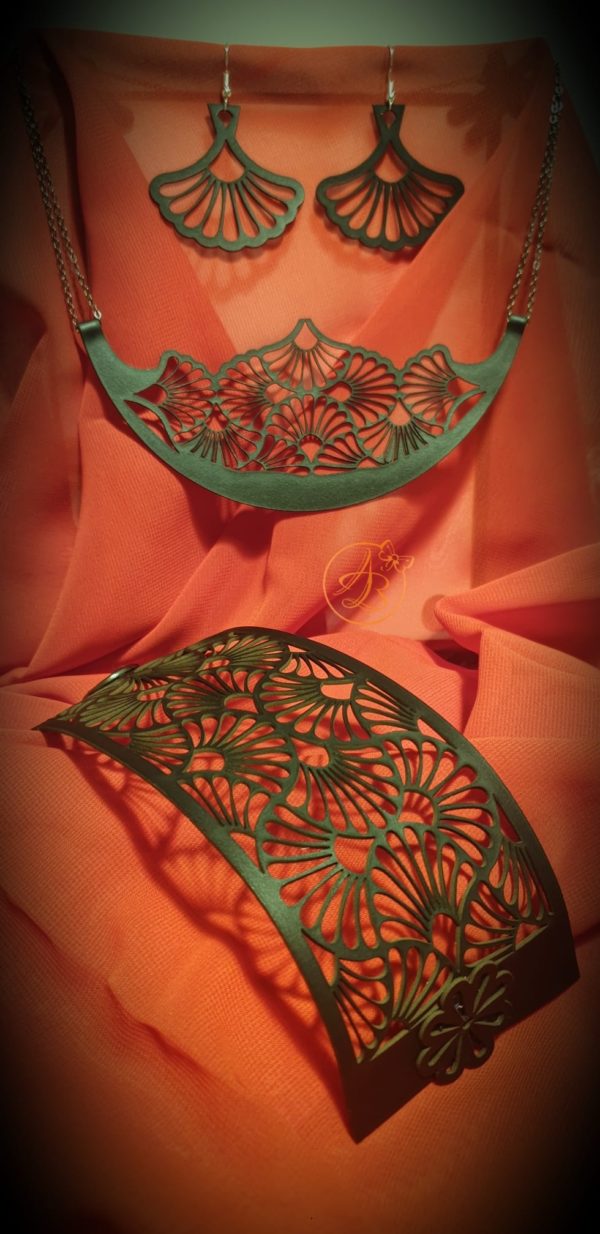 Set Exotic - colier, bratara si cercei