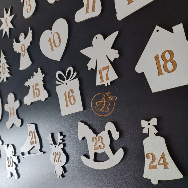 Placute gravate pentru advent - imagine 2
