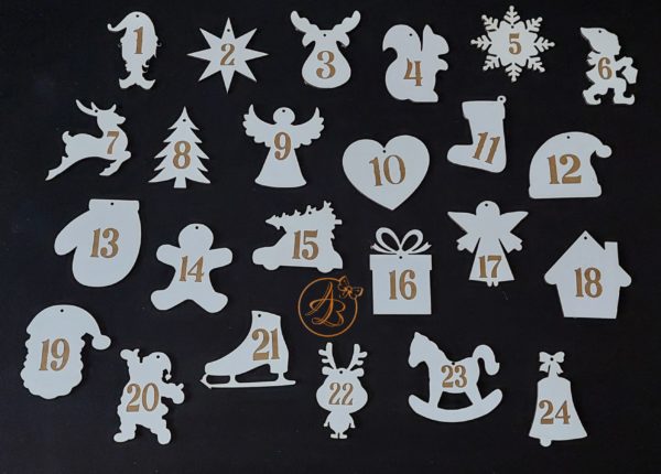 Placute gravate pentru advent