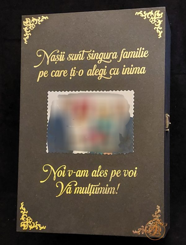Cutie decorata, cadou nasi pentru Craciun - imagine 7
