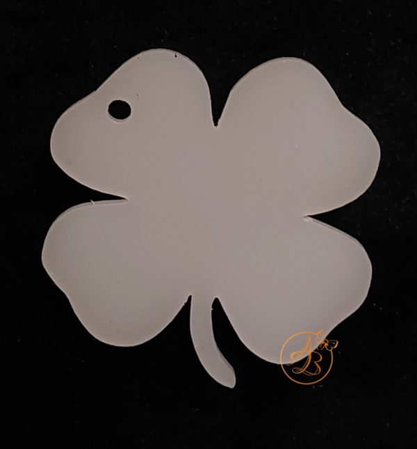 Martisor plexiglas colorat trifoi - imagine 5