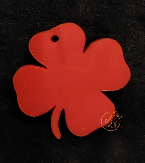 Martisor plexiglas colorat trifoi - imagine 4