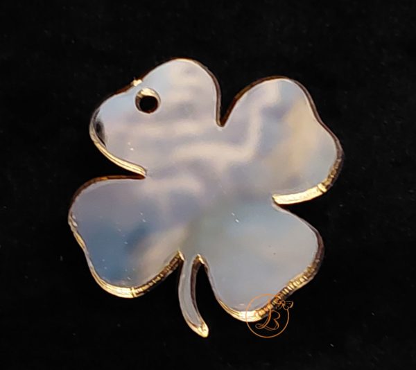 Martisor plexiglas colorat trifoi - imagine 3