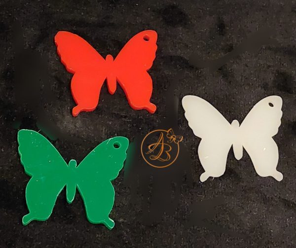 Martisor plexiglas colorat fluture - imagine 5
