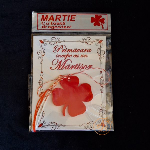 Martisor plexiglas colorat trifoi - imagine 9