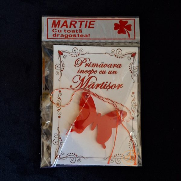 Martisor plexiglas colorat fluture - imagine 11