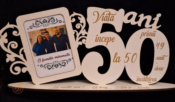 Cifra personalizata cu rama foto - imagine 23