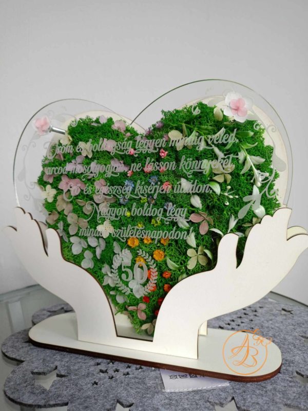 Decor trofeu cu licheni - imagine 12