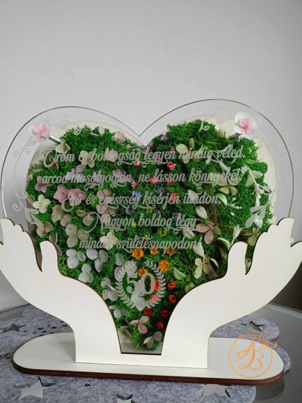 Decor trofeu cu licheni - imagine 11