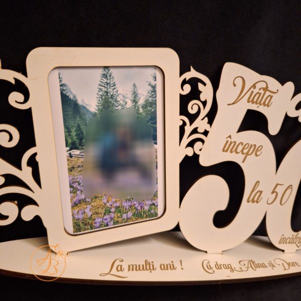 Cifra personalizata cu rama foto - imagine 24