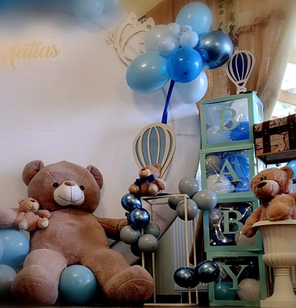Decor balon aer cald, set de 3 bucati - imagine 13