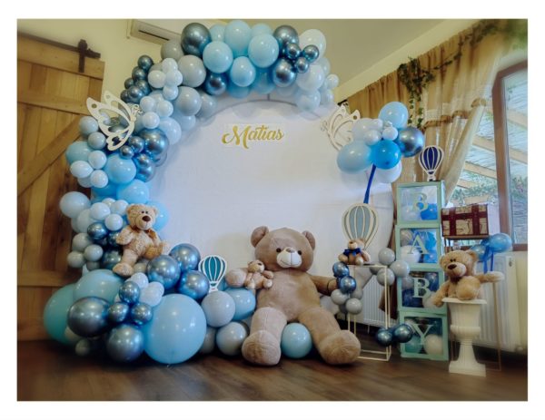 Decor balon aer cald, set de 3 bucati - imagine 12