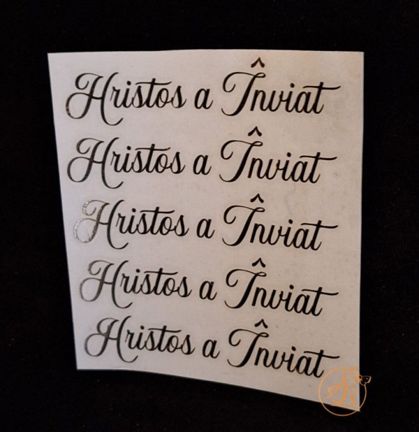 Stickere Paste Hristos a Inviat