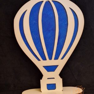 Decor balon aer cald 25cm