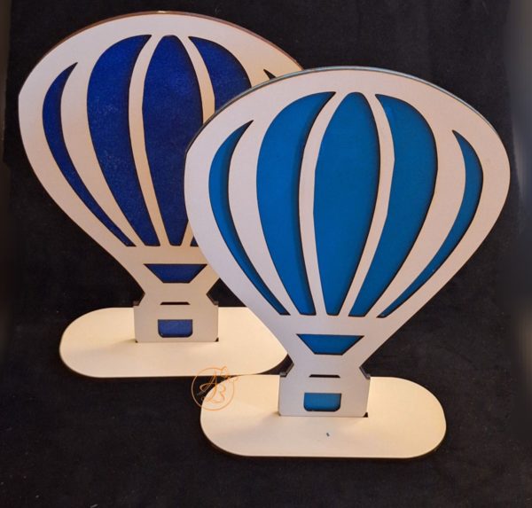 Decor balon aer cald, set de 3 bucati - imagine 7