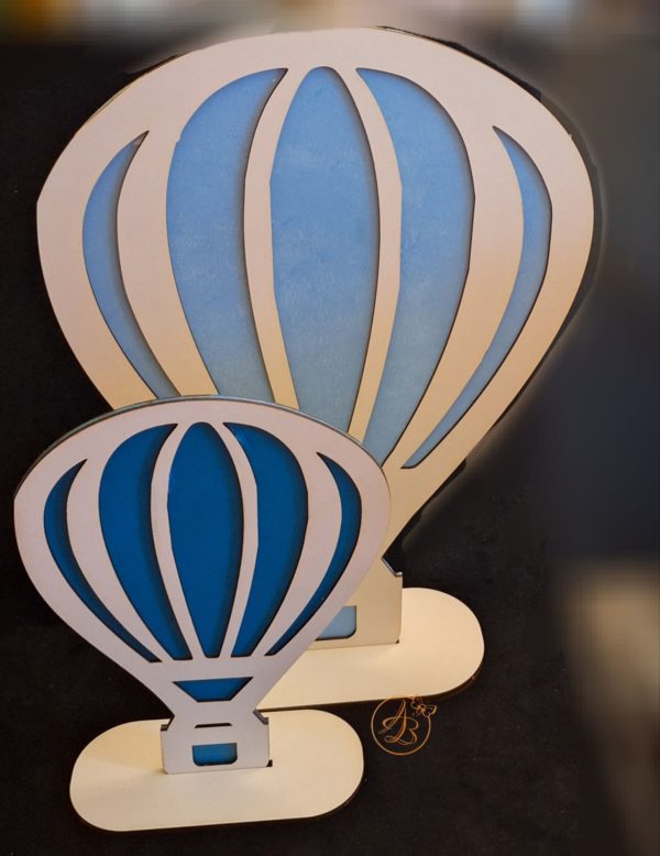 Decor balon aer cald, set de 3 bucati - imagine 11
