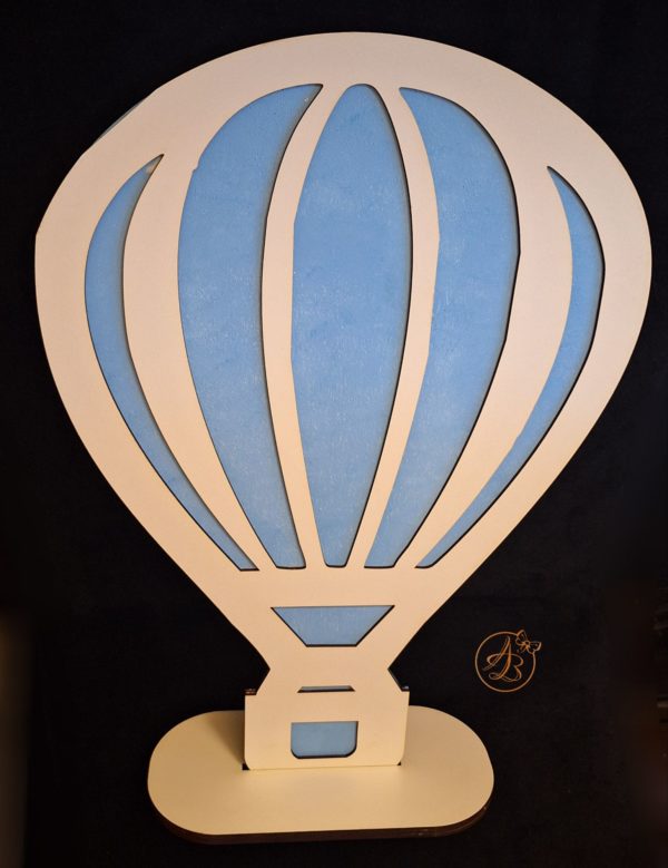 Decor balon aer cald, set de 3 bucati - imagine 3