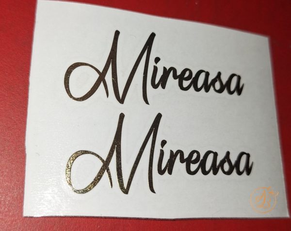 Stickere simple elegante pentru pahare - imagine 6