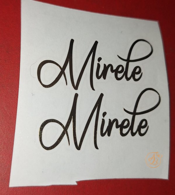 Stickere simple elegante pentru pahare - imagine 5