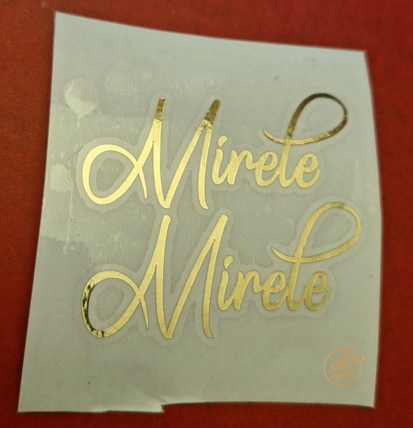 Stickere simple elegante pentru pahare - imagine 7