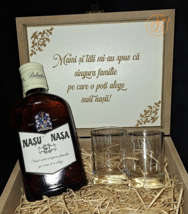 Set cadou pentru nasii de botez - imagine 8