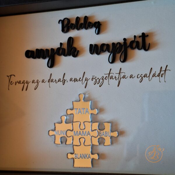 Tablou 3D cu puzzle din oglinda - imagine 9