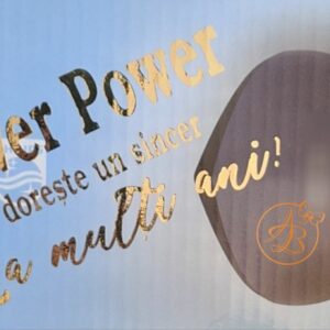 Sticker personalizat pentru cadouri