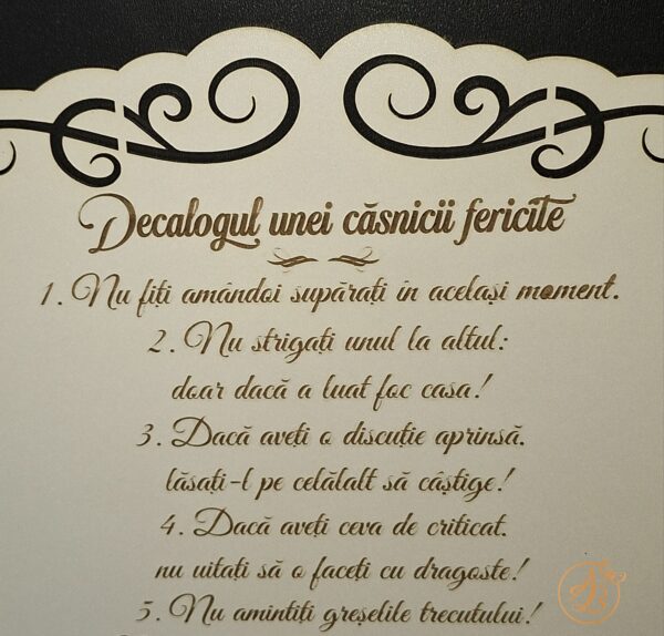 Decalogul casniciei - imagine 4