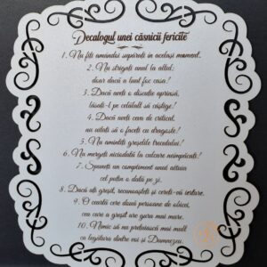 Decalogul casniciei