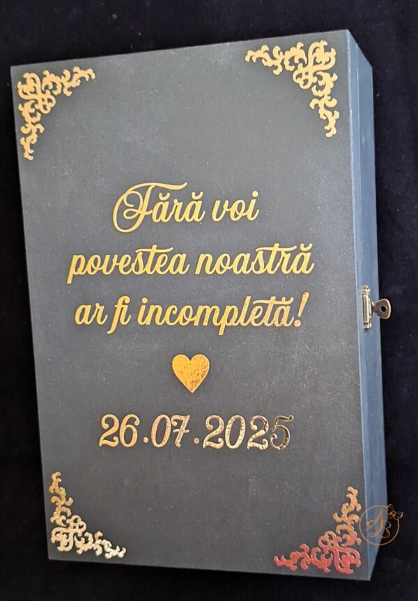 Cutie cu pahare de vin - imagine 2