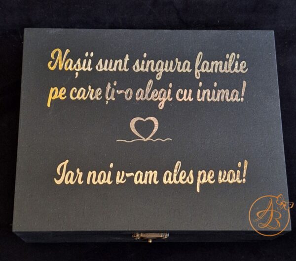 Cutie mare cu flori de sapun si placa plexiglass, pentru nasi - imagine 17