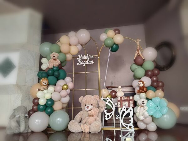 Decor pentru panou foto cu 2 nume - imagine 6