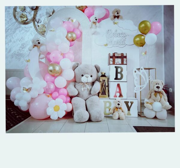 Decor pentru panou foto cu 2 nume - imagine 3