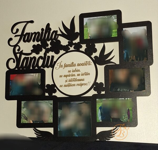 Rama foto familie cu 7 poze - imagine 11