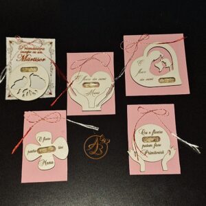 Martisor plantabil cu seminte de floricele, de mac, de grau