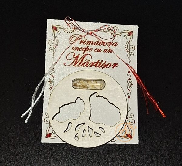 Martisor plantabil cu seminte de floricele, de mac, de grau - imagine 3