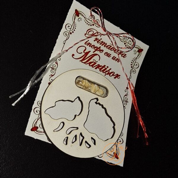 Martisor plantabil cu seminte de floricele, de mac, de grau - imagine 6