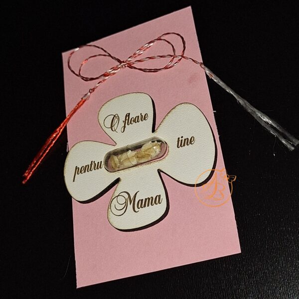 Martisor plantabil cu seminte de floricele, de mac, de grau - imagine 5